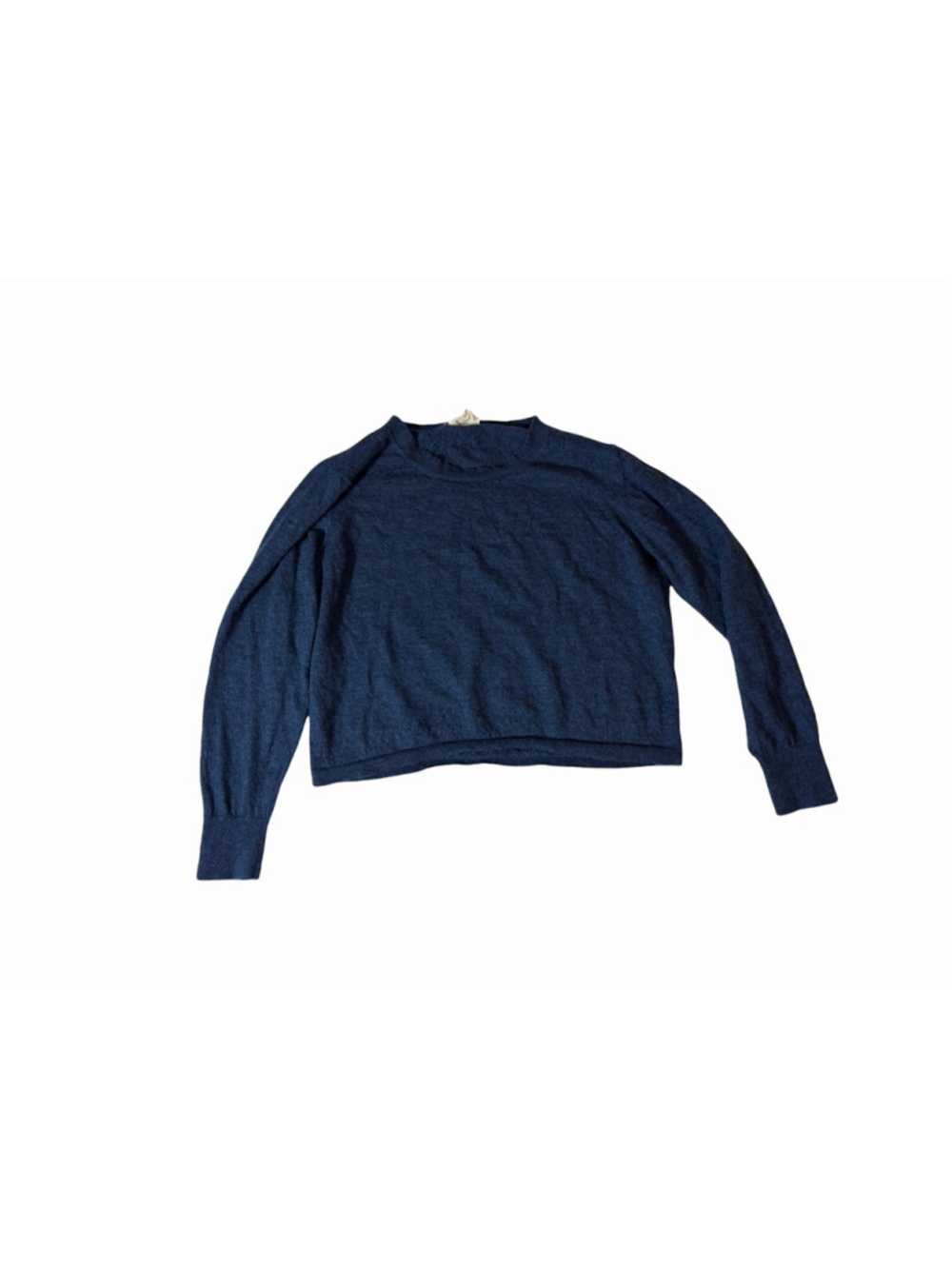 Poetry Super Fine 100% Cashmere Crew Neck Sweater Dark Petrol Blue US 10